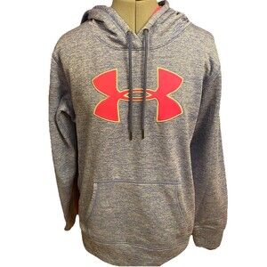 Women’s Under Armour Navy And Pink Cold Gear Hoodie Size Large